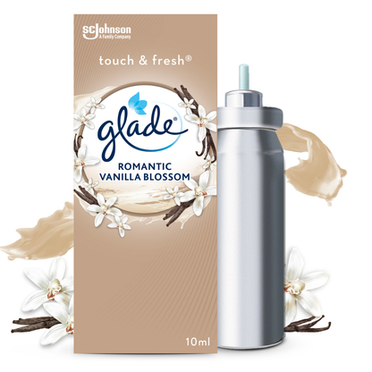 Glade Touch & Fresh Romantic Vanilla Blossom Air Freshener Refill 10ml