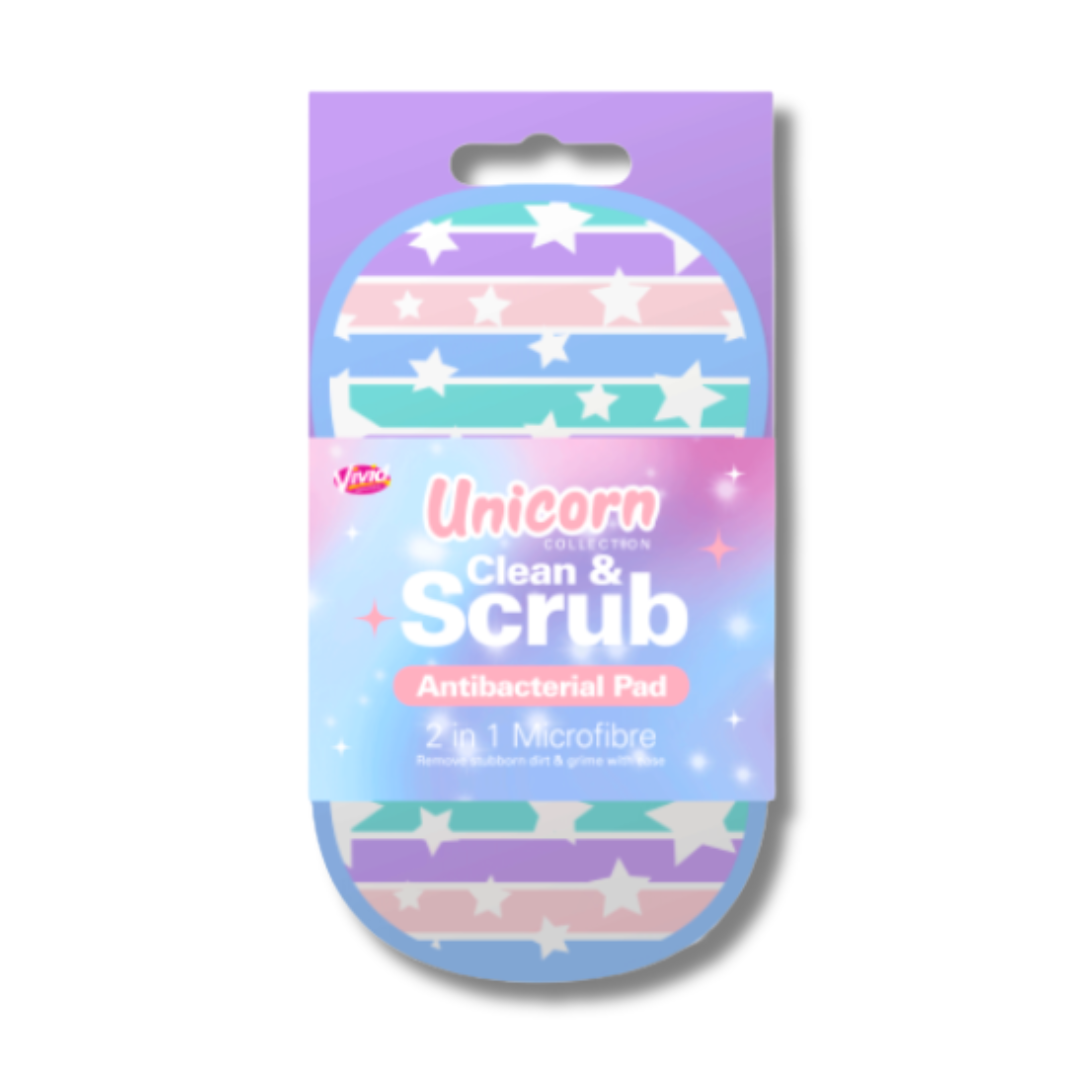 Vivid Unicorn Scrub Pad 1pk