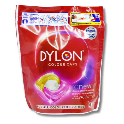 Dylon Colour Wash Caps Renew 18w
