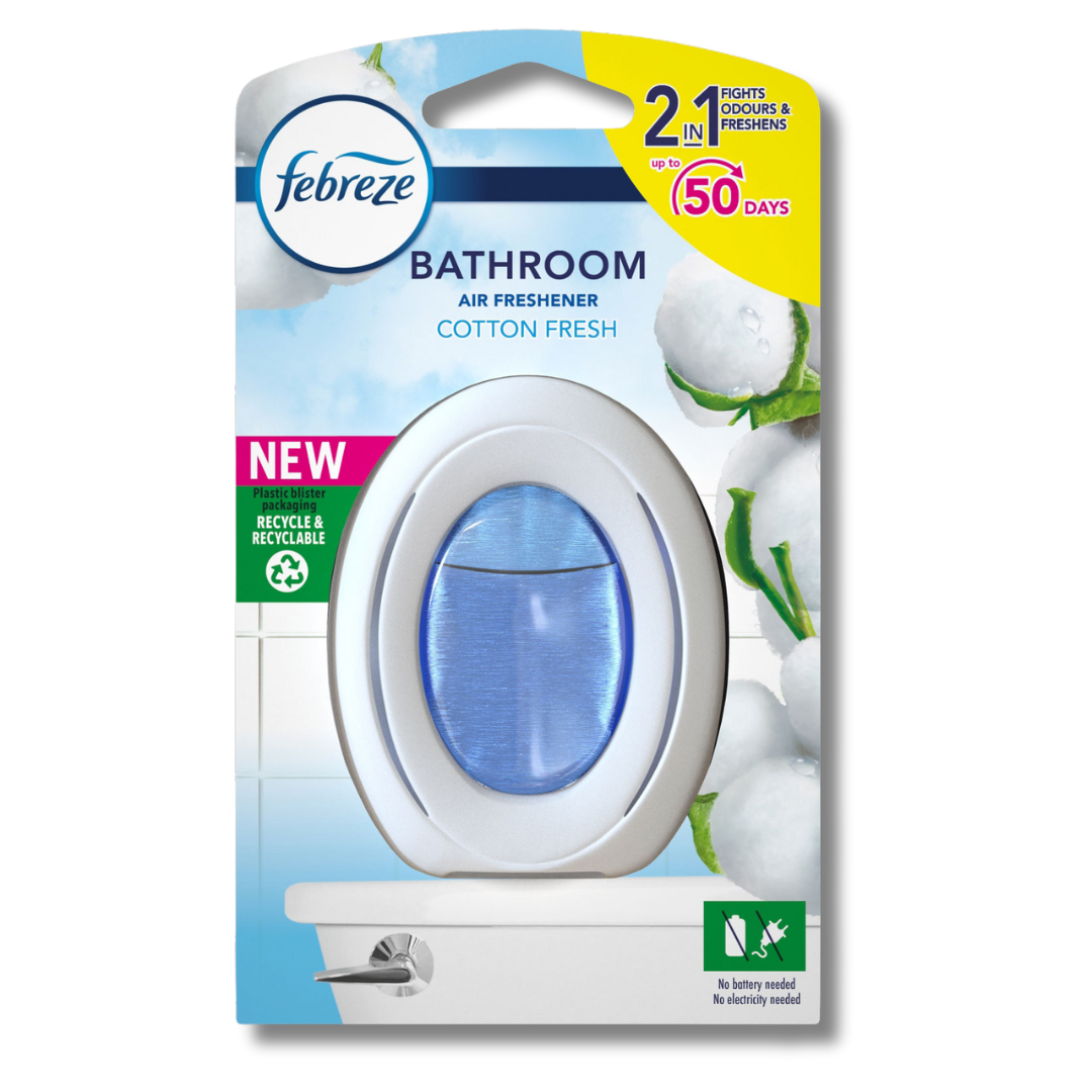 Febreze Bathroom Air Freshener Cotton Fresh 7,5ml