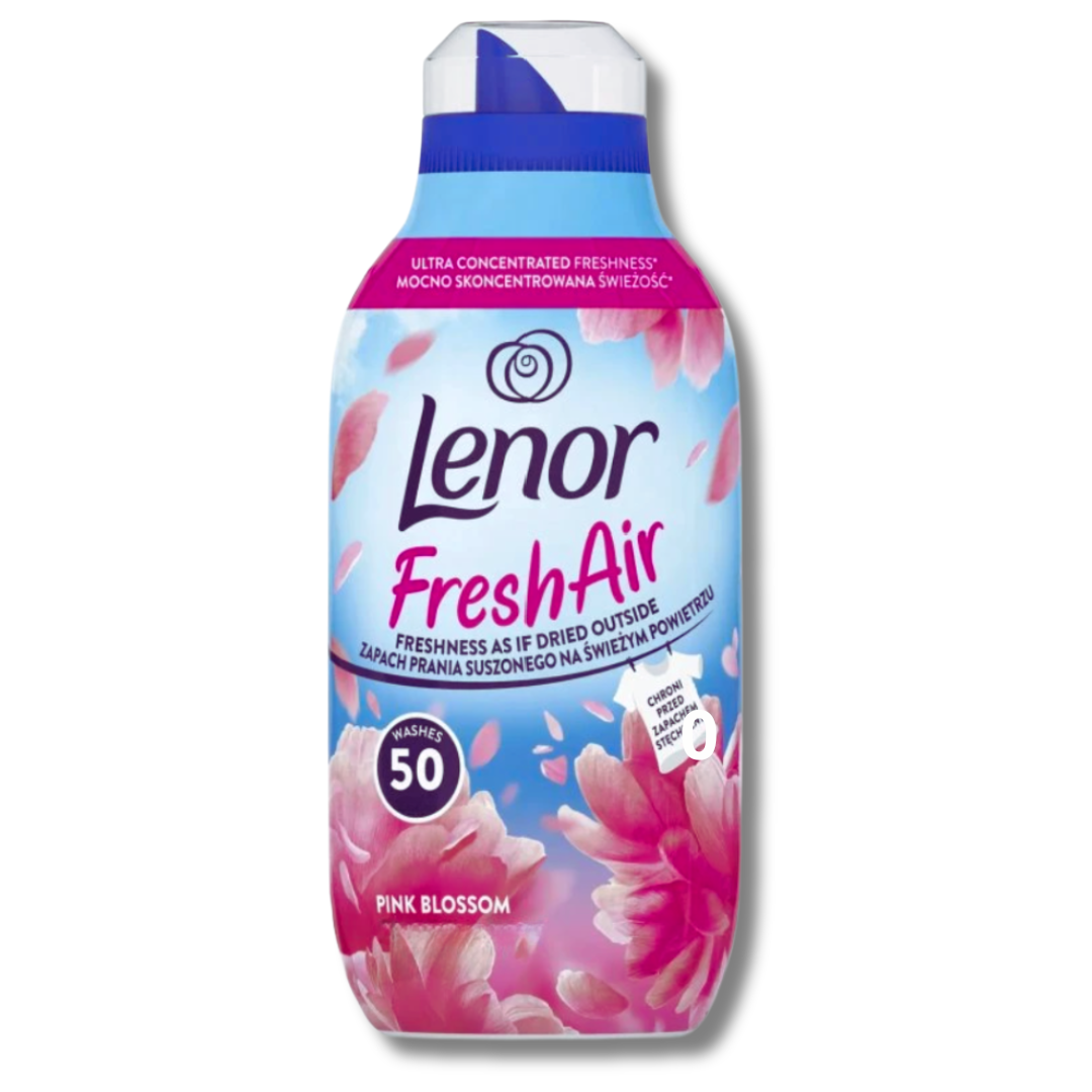 Lenor 50w 700ml Tøymykner Fresh Air Effect Pink Blossom