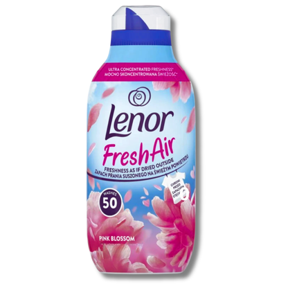Lenor 50w 700ml Tøymykner Fresh Air Effect Pink Blossom
