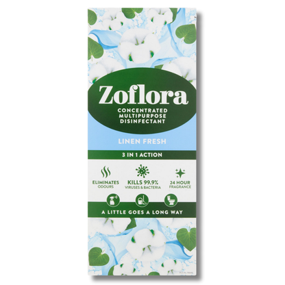 Zoflora Concentrated Cleaner Fresh Linen 500ml