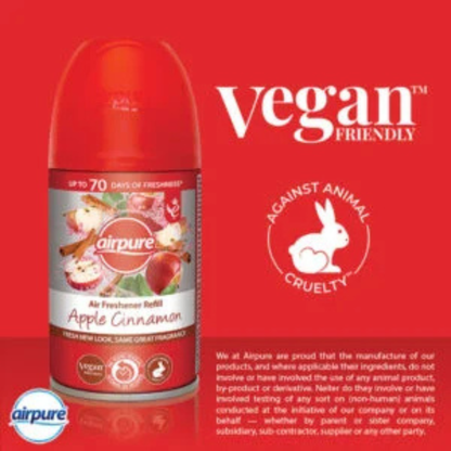 Airpure Air Freshener Refill Apple Cinnamon 250ml