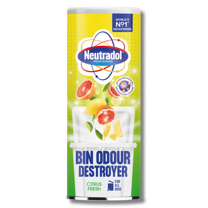 Neutradol Dustbin Odour Destroyer Citrus Fresh 350g