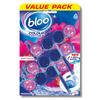 Bloo Colour Active+ Toilet Rim Block Fresh Flowers 3x50g