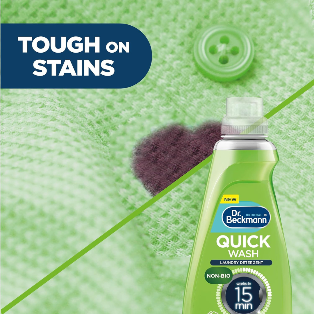 Dr. Beckmann Quick Wash Non Bio Laundry Detergent 810ml