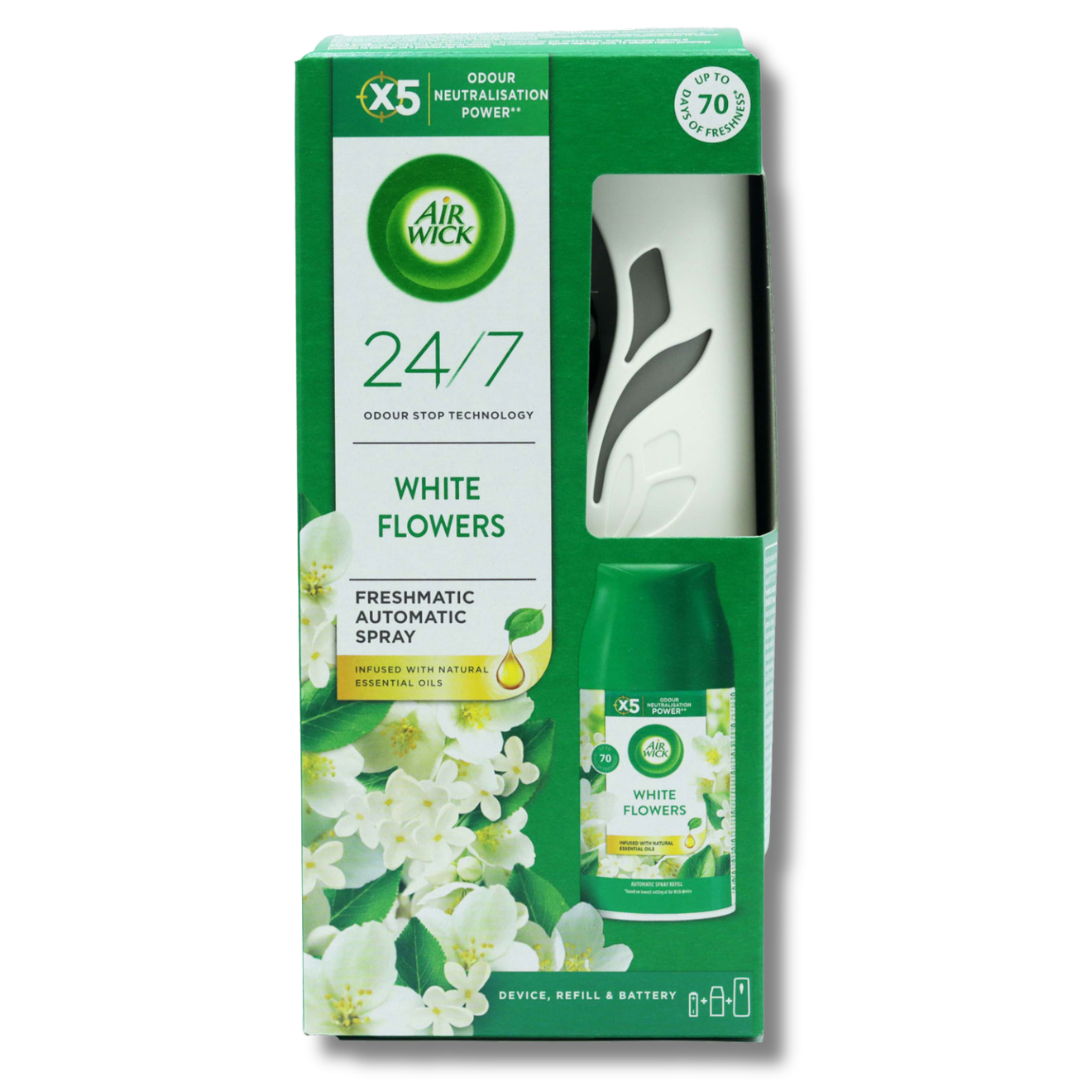 Airwick Freshmatic Startsett - White Flowers 250ml