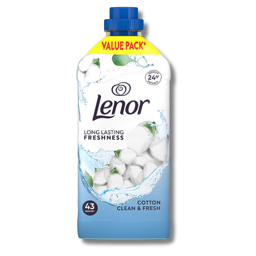 Lenor Fabric Softener Cotton Clean & Fresh 43w 1.419L