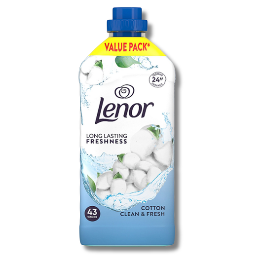 Lenor Fabric Softener Cotton Clean & Fresh 43w 1.419L