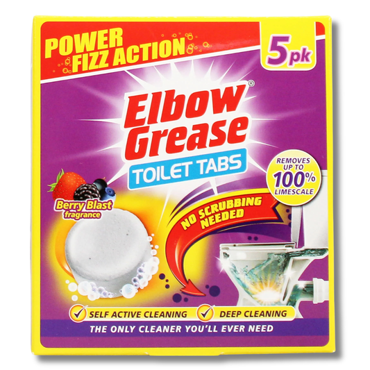 Elbow Grease Toilet Tabs Berry Blast 5pk