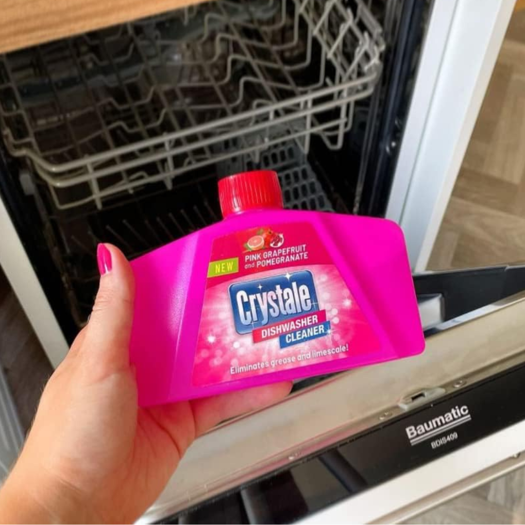 Crystale Dishwasher Cleaner Pink Grapefruit & Pomegranate 250ml