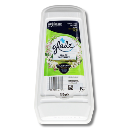 Glade True Scent Gel Air Freshener Lily Of The Valley 150g