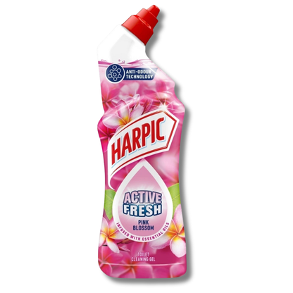 Harpic Active Fresh Pink Blossom Toilet Gel 750ml
