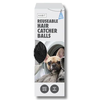 Habit Reusable Hair Catcher Balls 3pk