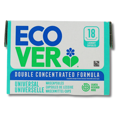 Ecover Universal Laundry Capsules Lilac & Rescued Rose 18w