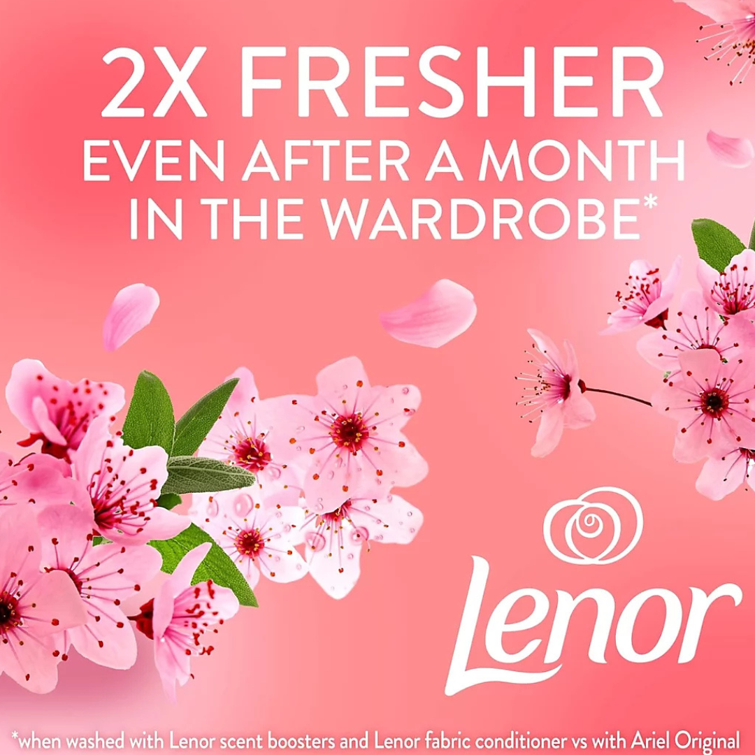 Lenor Fabric Softener Cherry Blossom & Rosewater 26w 858ml