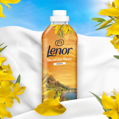 Lenor 47W 987ml Fabric Softener Vacation Vibes Sicilia