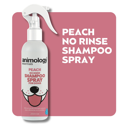 Animology Essentials Peach No Rinse Shampoo Spray 250ml