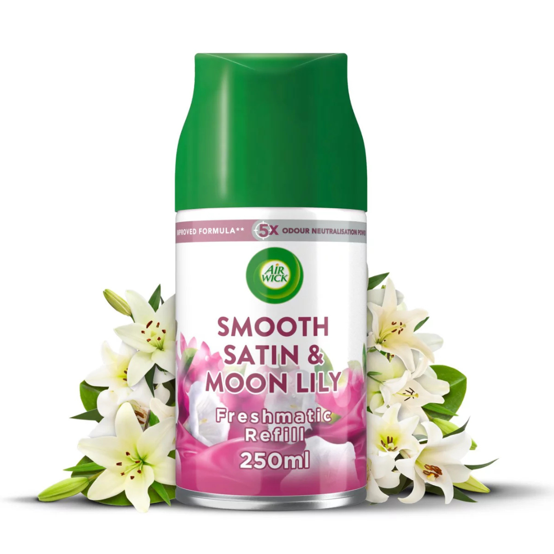 Airwick Freshmatic Refill Smooth Satin & Moonlily 250ml
