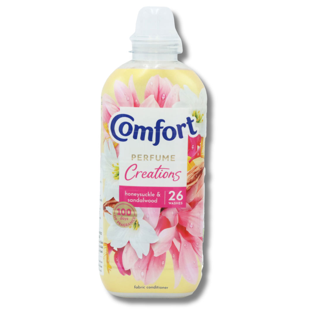 Comfort Honeysuckle & Sandalwood Fabric Conditioner 26w 780ml