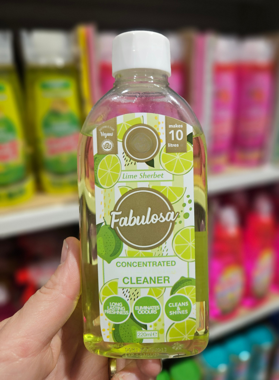 Fabulosa Concentrated Multi Surface Cleaner 220ml