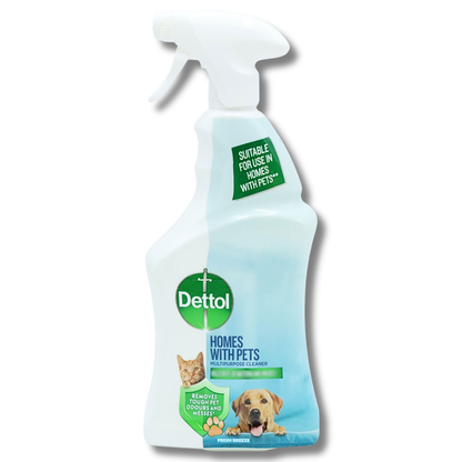 Dettol Homes With Pets Cleaning Spray 750ml