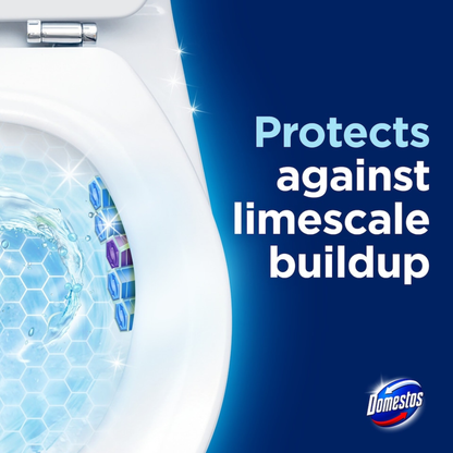 Domestos Power 5 Toilet Rim Block Cotswolds Bloom Limited Edition 2x50g