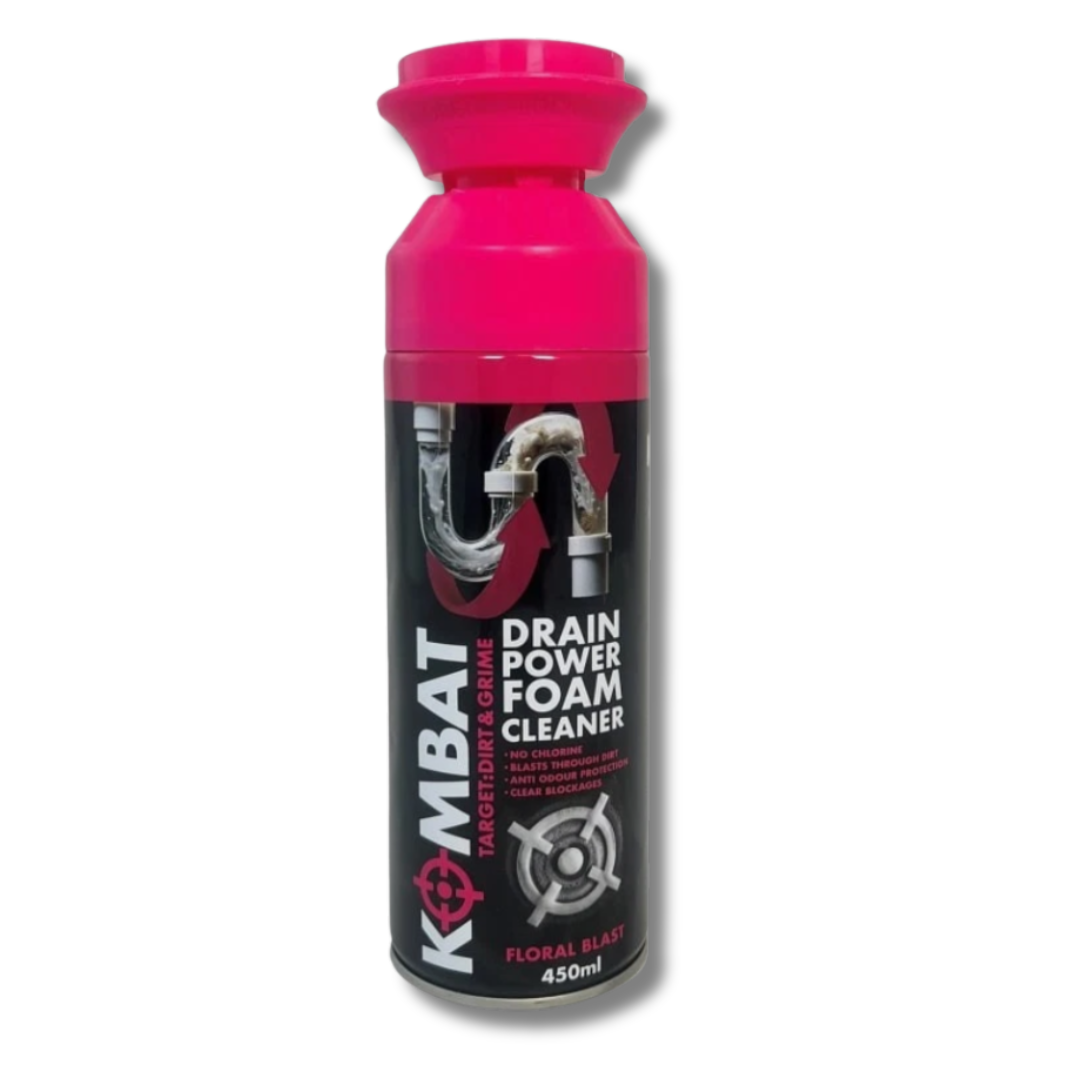 Kombat Drain Cleaner Foam 450ml Div.Typer