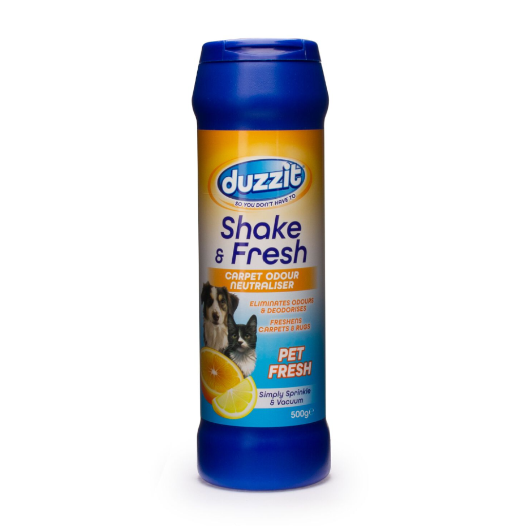 Duzzit Pet Fresh Shake & Fresh Carpet Odour Neutraliser 500g