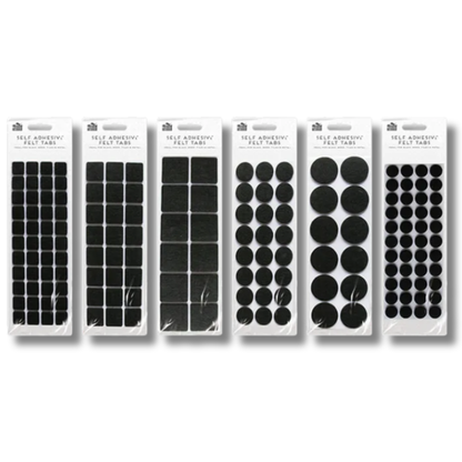 My House & Home Self Adhesive Felt Tabs Div.Typer