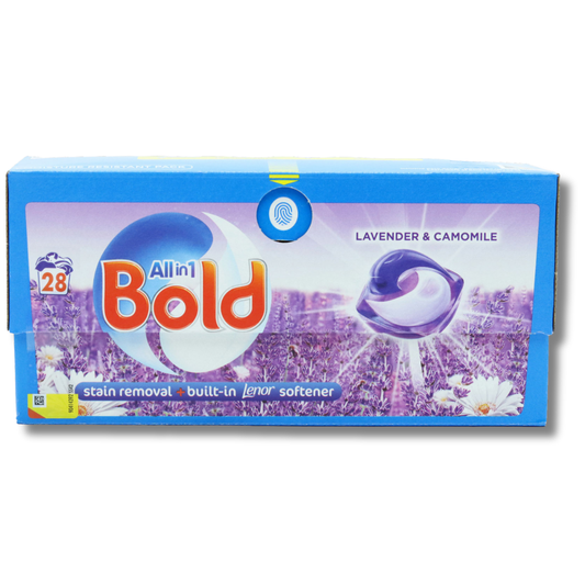 Bold All-in-1 Pods Lavender & Camomile 28 vask