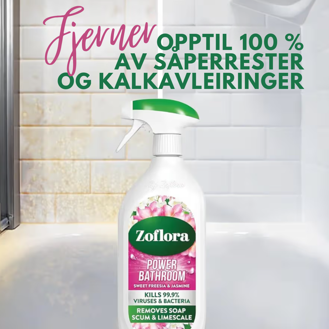 Zoflora Power Bathroom Spray Sweet Freesia & Jasmine 800ml