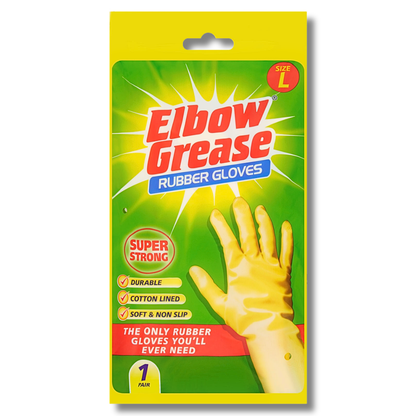Elbow Grease Rubber Gloves str.L 1 par