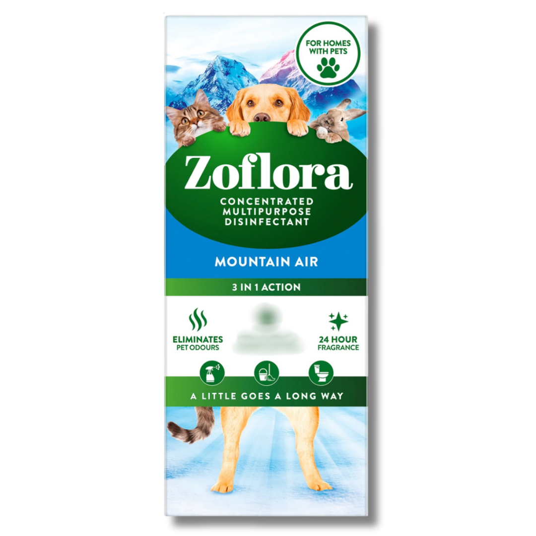 Zoflora Multi Purpose Cleaner Pet Fresh Mountain Air 500ml