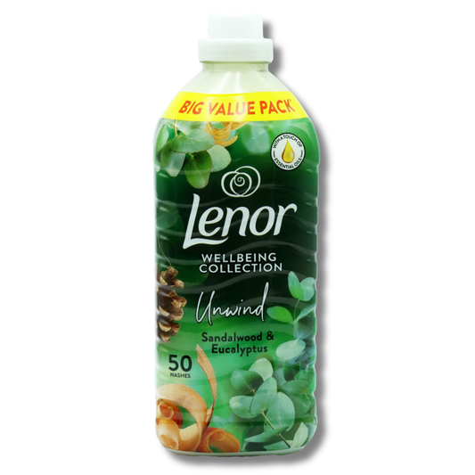 Lenor 50w 1.65L Fabric Softener Sandalwood & Eucalyptus