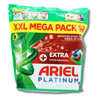Ariel Platinum Pods +Extra Stain Removal 52 vask