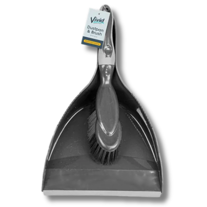 Vivid Dust Pan & Brush