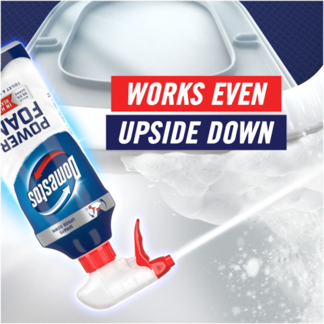 Domestos Power Foam Arctic Fresh Bathroom Spray 450ml