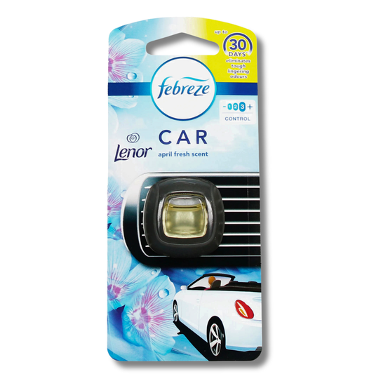 Febreze Car Clip Air Freshener April Fresh Scent 2ml