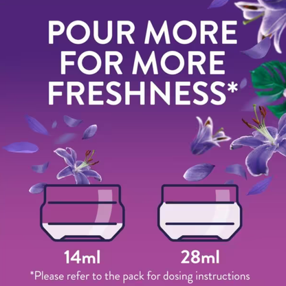 Lenor Tøymykner Outdoorable Moonlight Lily 45w 630ml