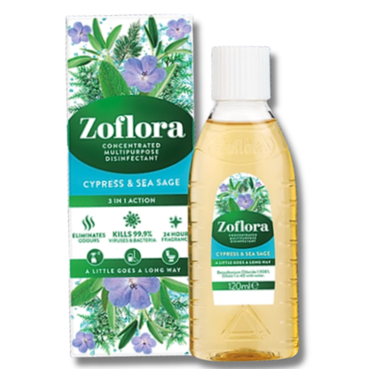 Zoflora Concentrated Multipurpose Cleaner 120ml Div.Typer