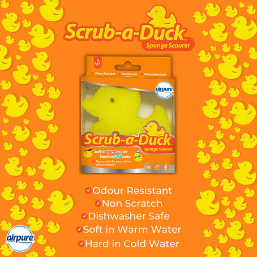 Airpure Scrub-a-Duck Sponge Scourer