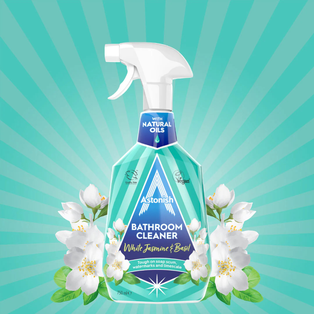 Astonish Bathroom Cleaner White Jasmine & Basil 750ml