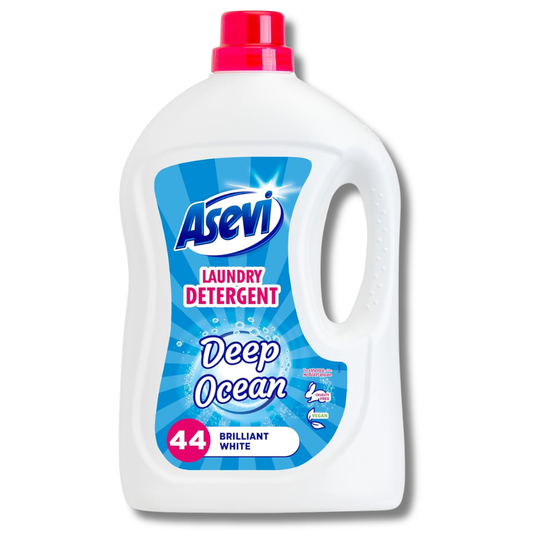 Asevi Brilliant White Laundry Detergent Deep Ocean 44w 2376ml