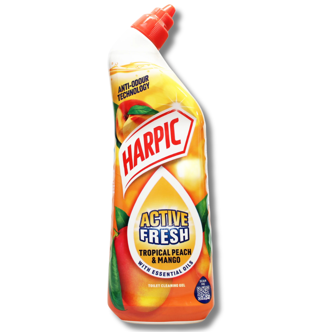Harpic Active Fresh Tropical Peach & Mango Toilet Gel 750ml