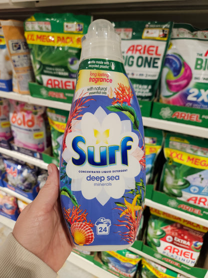 Surf Concentrated Liquid Detergent Deep Sea Minerals 24w 648ml