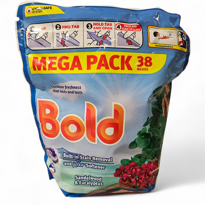 Bold 38W Platinum All-in-1 Pods Sandalwood & Eucalyptus