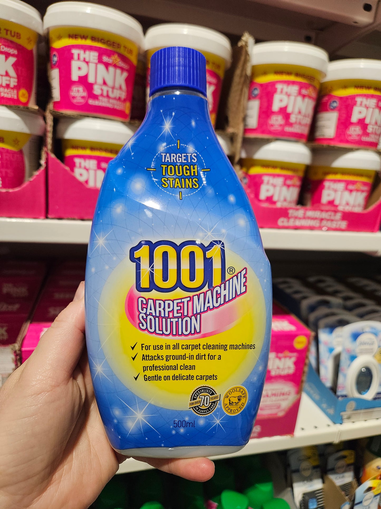 1001 Carpet Machine Solution 500ml