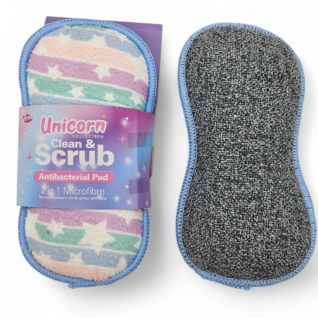 Vivid Unicorn Scrub Pad 1pk